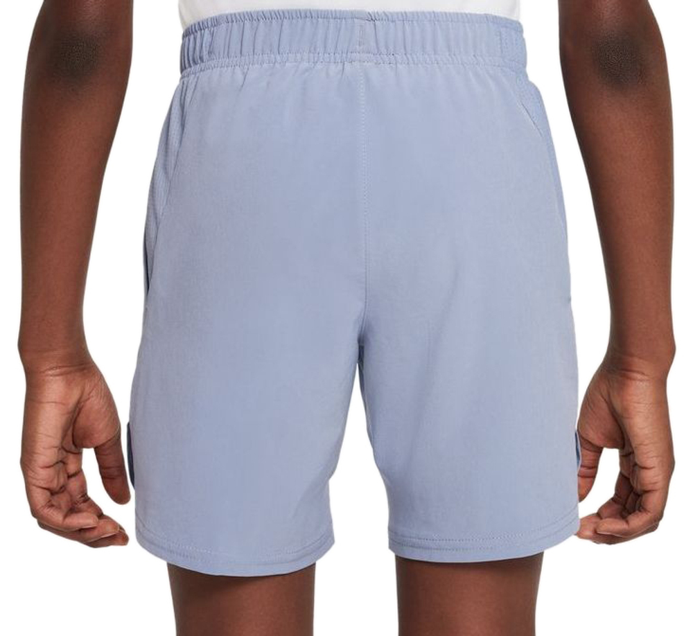 Шорты для мальчика теннисные Nike Boys Court Flex Ace Short - ashen slate/ashen slate/white