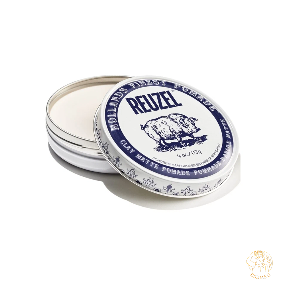 Reuzel Clay Matte Pomade белая глина Pig