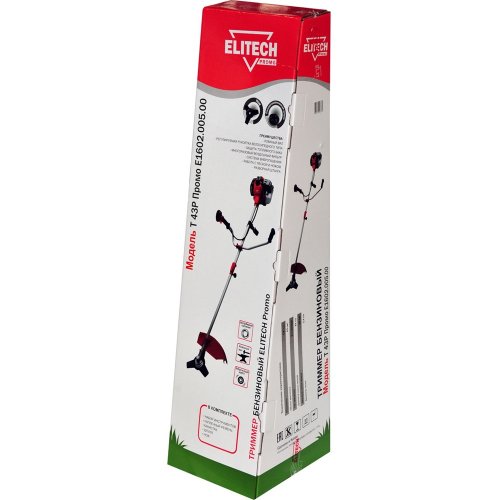 Бензокоса ELITECH Т 43Р Промо (E1602.005.00)