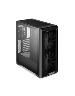 Корпус LIAN LI Lancool 215 Black, Medium Case: E-ATX (width: under 280mm), ATX, M-ATX, ITX, 2xUSB 3.0, 1xAudio, Included Fans: 2x200mm 800RPM ARGB, 1x120mm 1100 RPM
