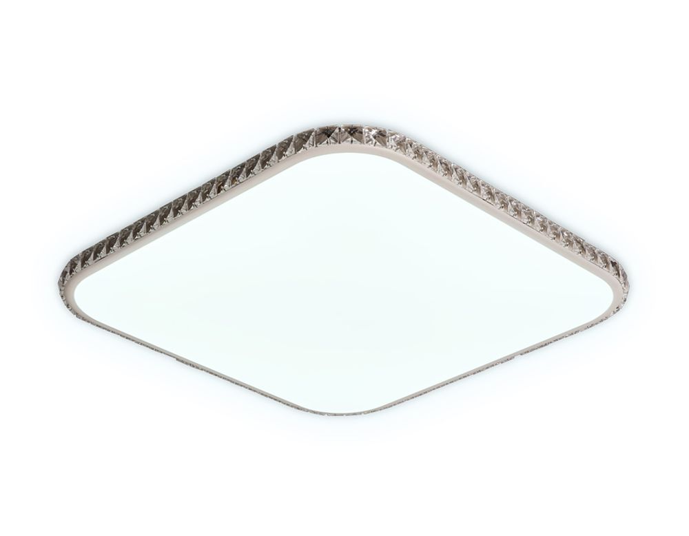 Ambrella Потолочный светодиодный светильник с пультом и дополнительной подсветкой Crystal FF75