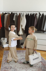 Лонгслив бежевый Kids Club