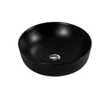 Раковина накладная для установки на столешницу AQUATEK ЕВРОПА AQ5558-MB 415*415*135, матовый черный