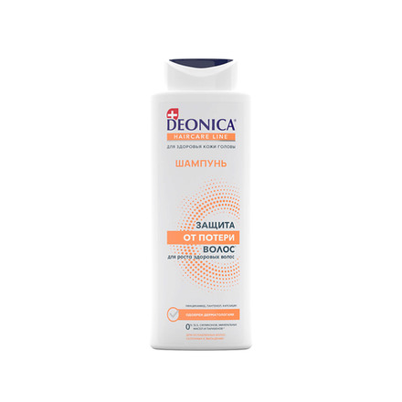 DЕONICA Шампунь Защита от потери волос, 380мл,