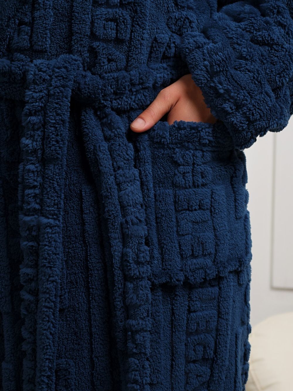 Халат мужской Идеал-3 Виотекс СИНИЙ