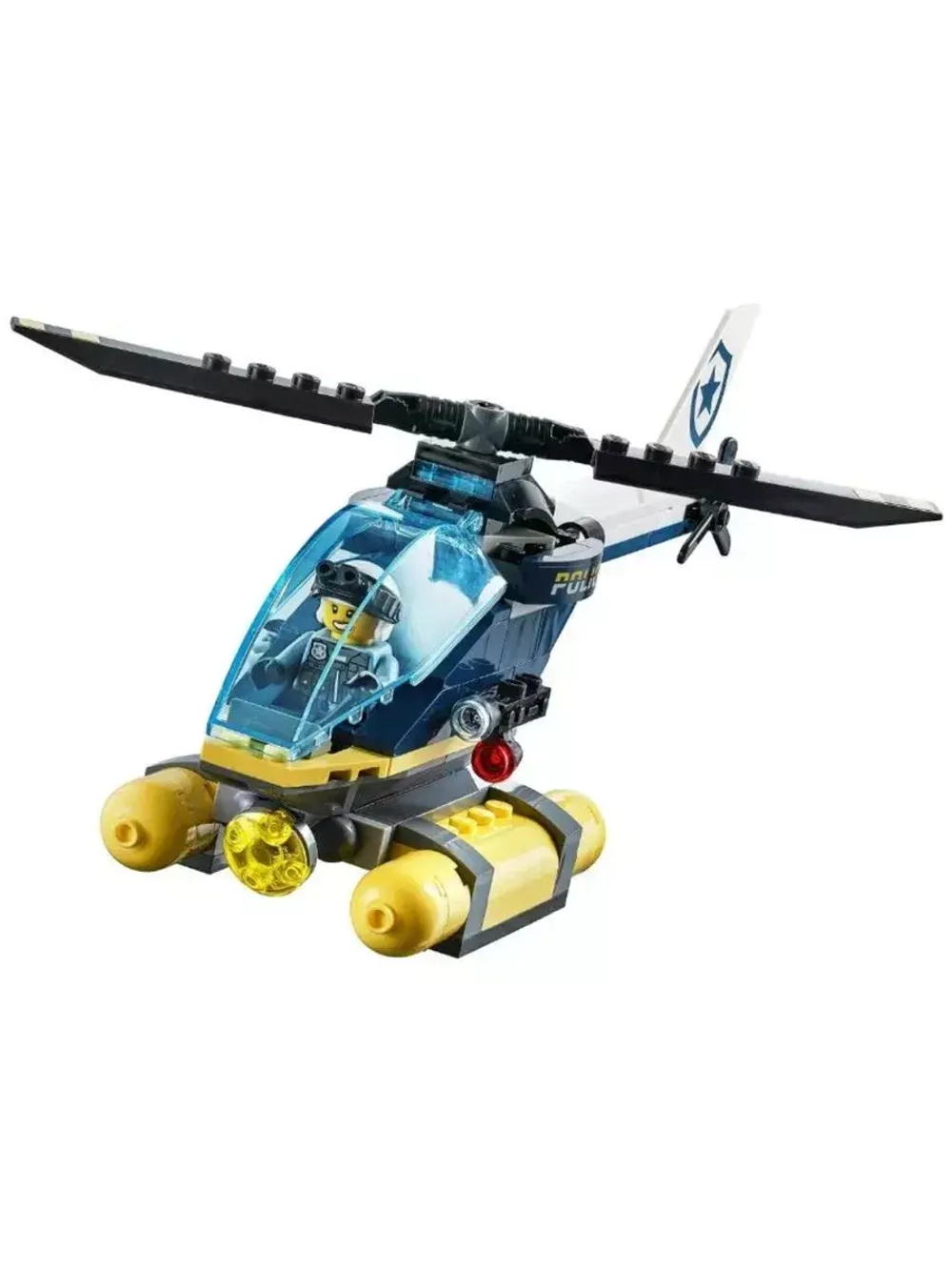 Конструктор Сити Морская полиция 197 деталей