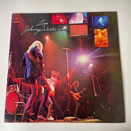 Винтажная виниловая пластинка LP Johnny Winter And Live (Japan 1977) (No Obi) Good Morning Little School Girl