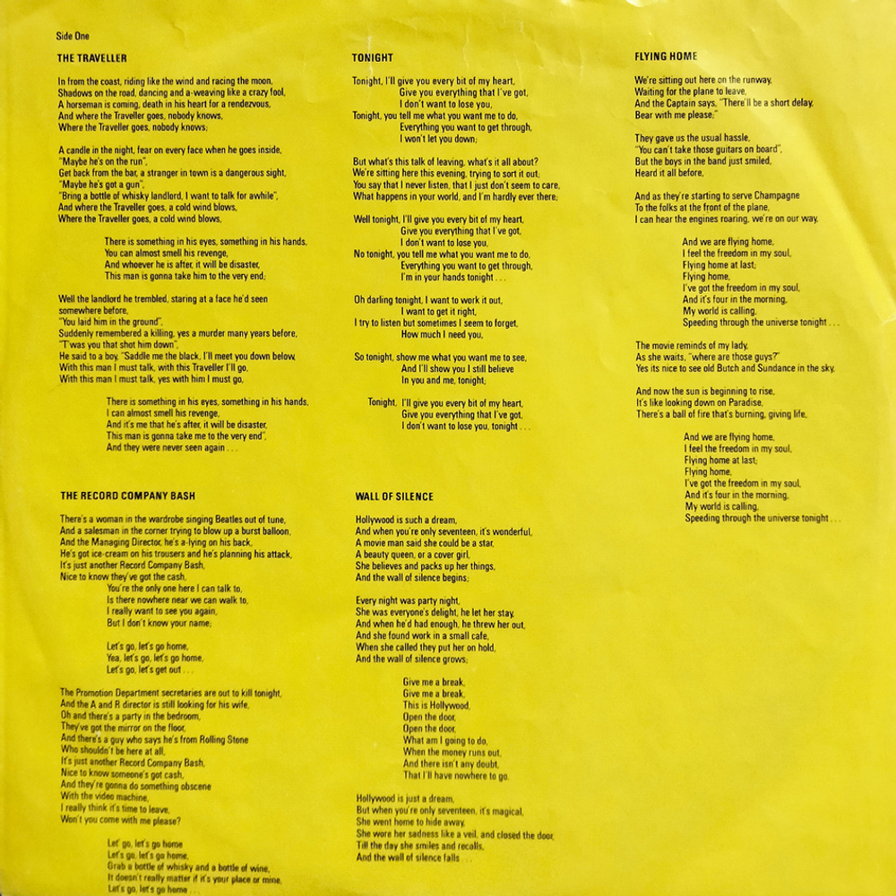 Chris de Burgh / Eastern Wind (LP)