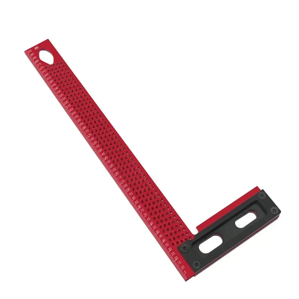 FNICEL Линейка/угольник 300мм, Алюминий