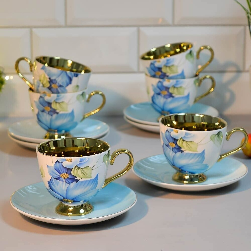 Чайный набор 12 предметов 200мл Премиум LR 60309