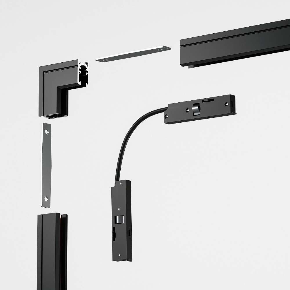 Гибкий коннектор Elektrostandard Mini Magnetic 85173/00 черный
