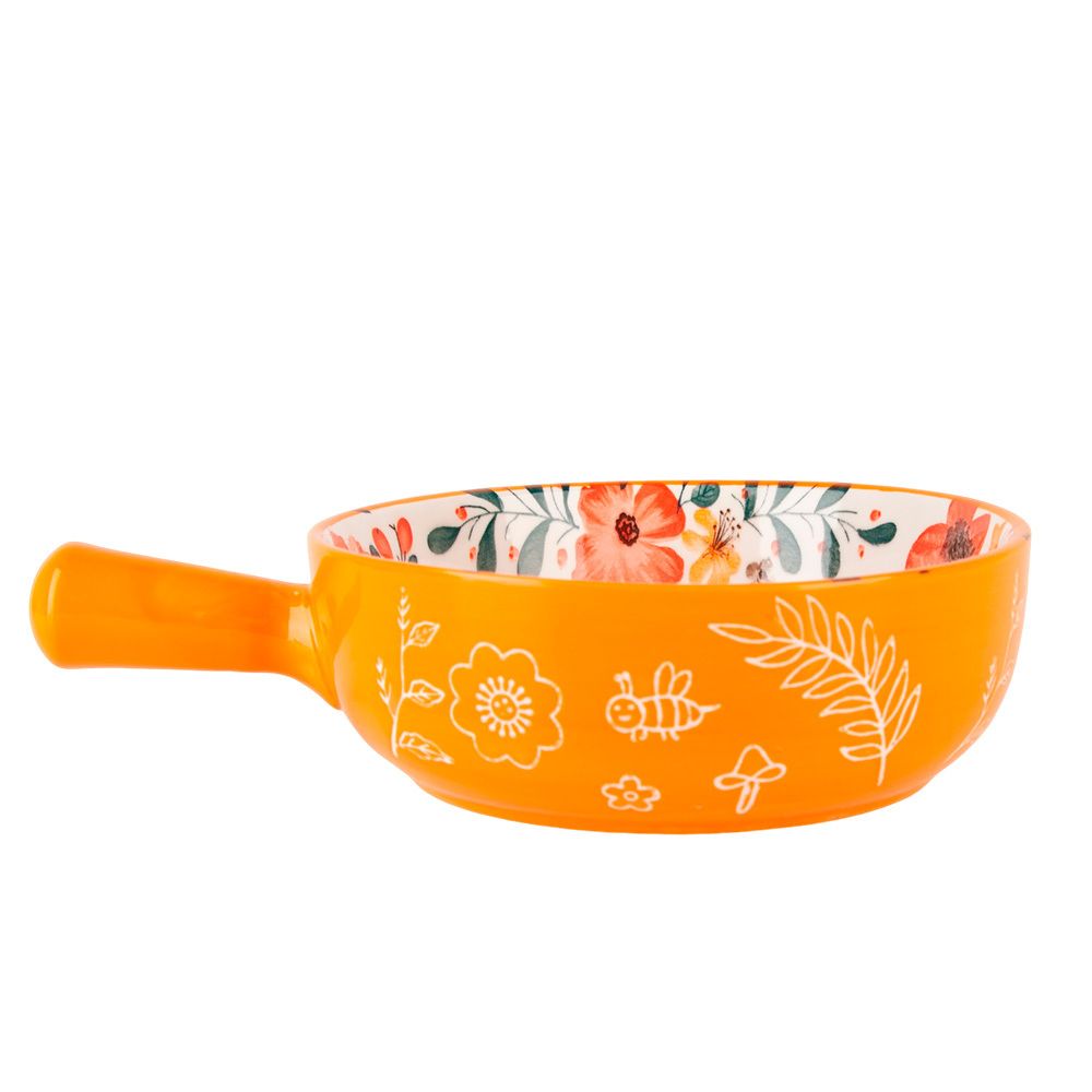 Емкость для запекания "Kawaii Forest.Hedgehog" 22*16*5,5см. v=650мл. (фарфор) (min9) (транспортная у