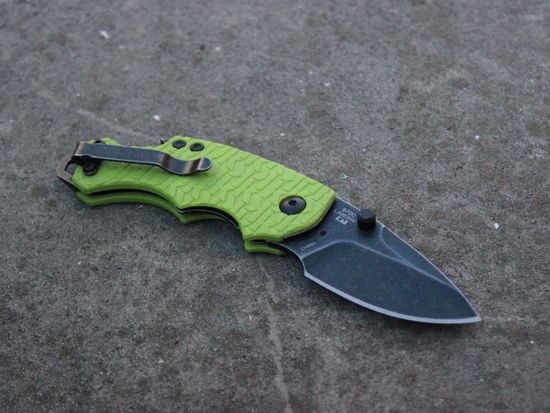 Складной нож KERSHAW Shuffle 8700LIMEBW c клинком из стали 8Cr13MoV, рукоять GRN
