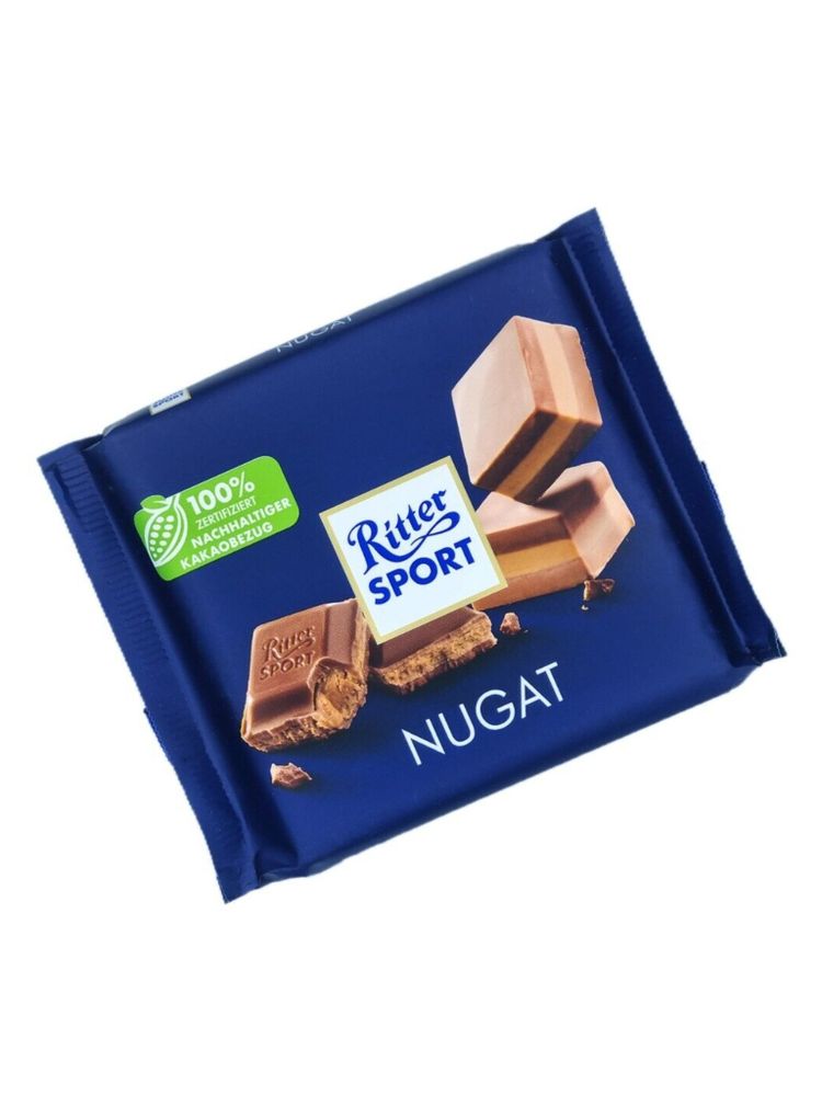 Шоколад молочный Ritter Sport Nugat 100 г x 2 шт