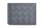 Bottega Veneta Intrecciato Calfskin Bill Organizer Wallet Men"s Gray