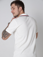 Футболка поло Город Горький молочный молочная