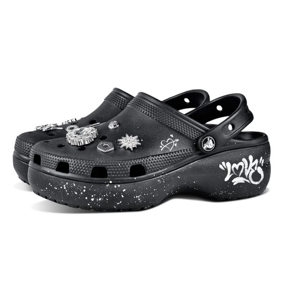 Crocs Classic Platform Clog 'Black'
