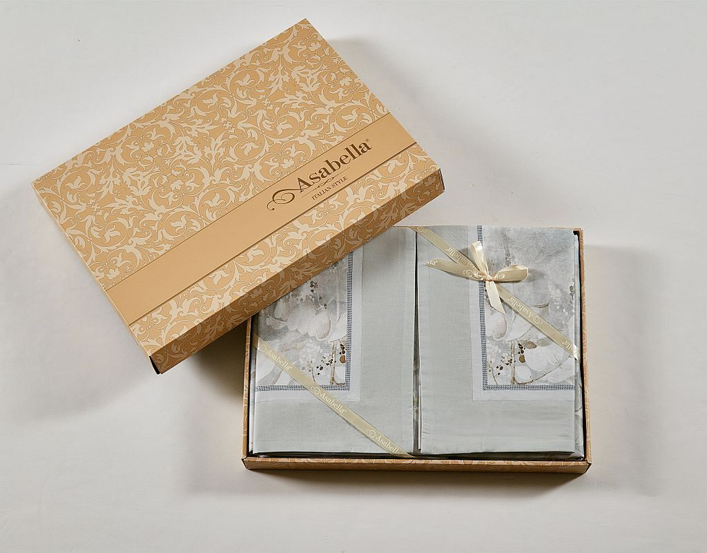 Постельное белье 2 спальное евро Asabella 2269-6