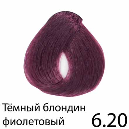 Безаммиачная перманентная крем-краска REGAL ZERO (темно-русая сиреневая), 6.20, BES, 100 мл.