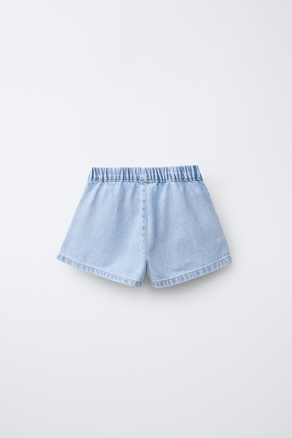 ZARA ДЖИНСОВЫЕ ШОРТЫ, ГОЛУБОЙ