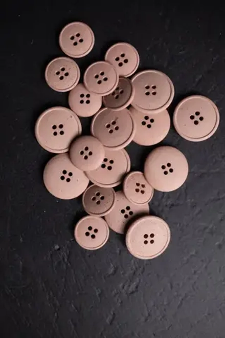 пуговицы HEMP Muted Pink 15 мм