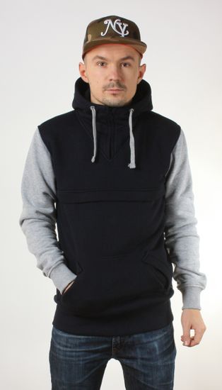 Толстовка  GOOD LIFE wood/688 темно-синий