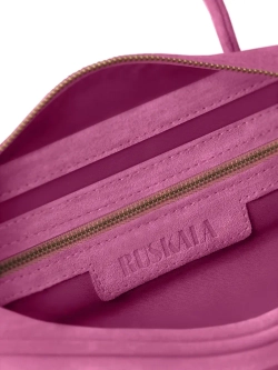 Багет из замши Loaf bag Mini «Pinky»