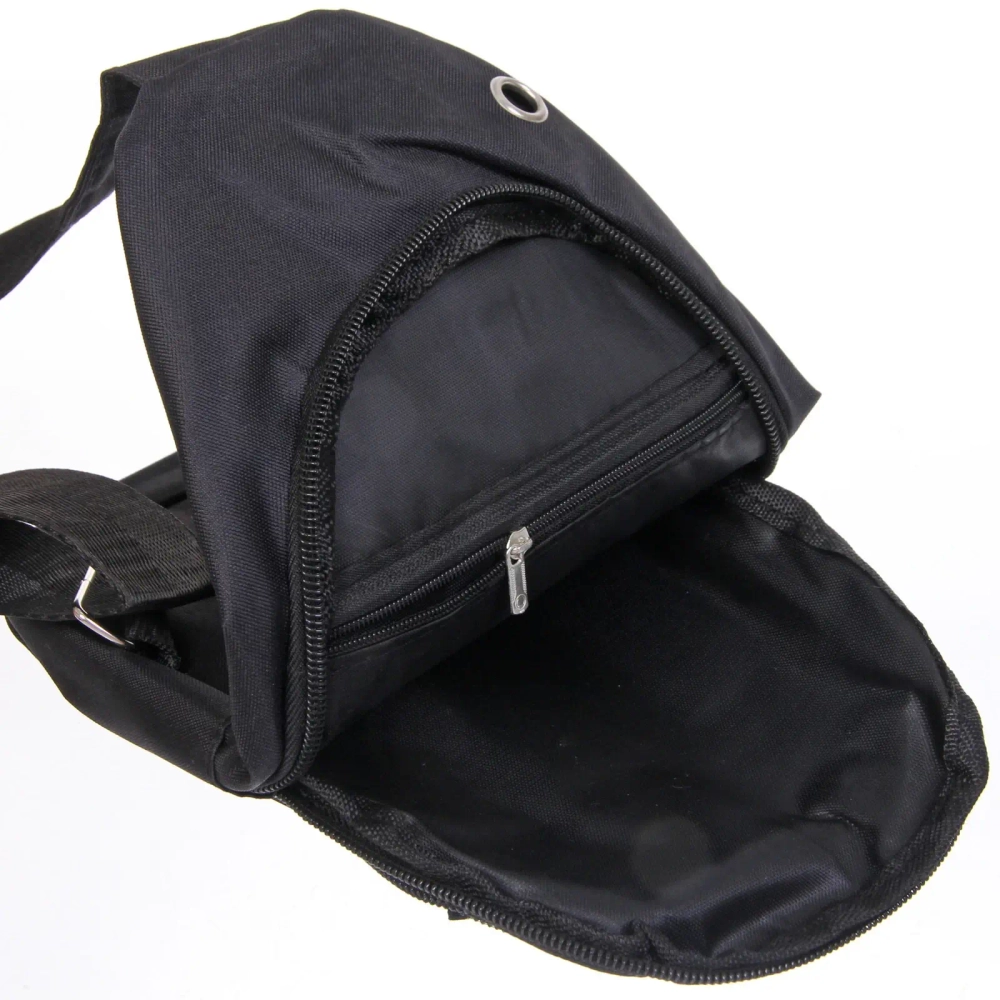 Сумка - мессенджер «Element - hit», цвет черный, два отделения, 30*17*5см