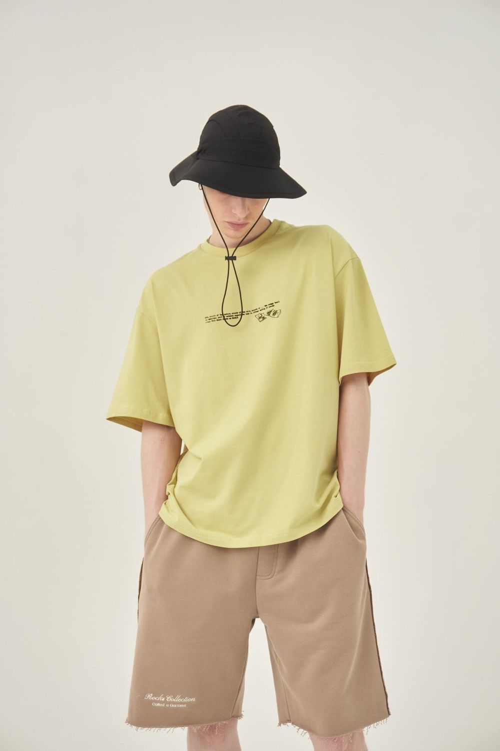 Шорты Called a Garment Rocks peach cotton бежевые