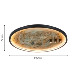 Потолочный светодиодный светильник Favourite Tallar 4861-3C