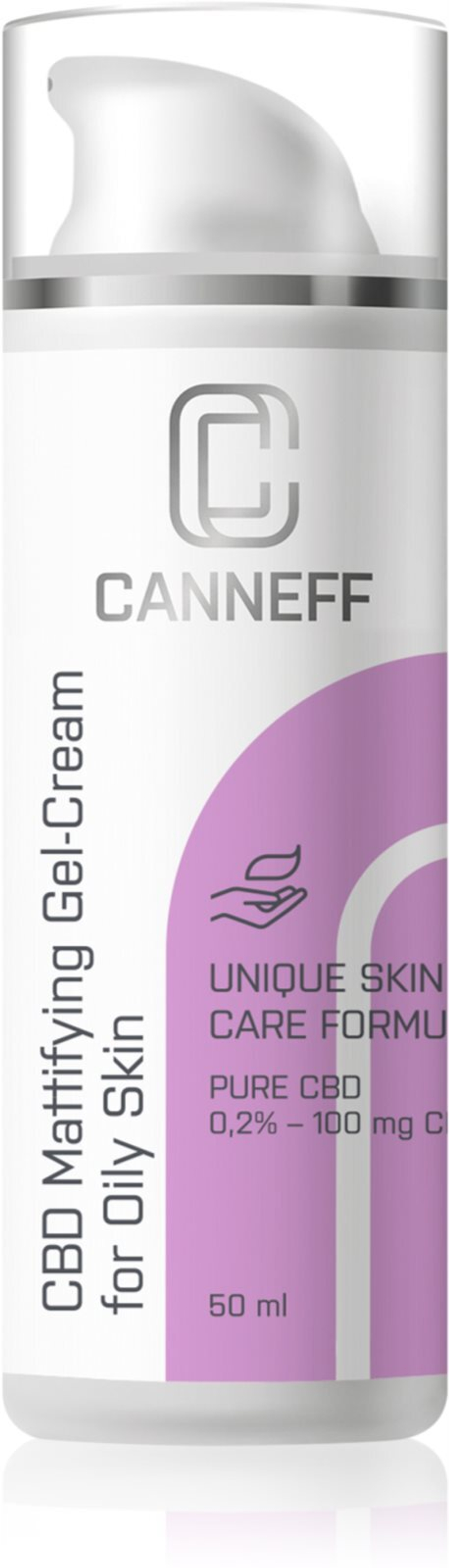 Canneff Balance CBD Mattifying Gel-Cream - крем-гель для жирной кожи, склонной к акне /   50  ml  / GTIN 8594197030206