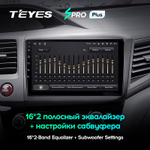 Teyes SPRO Plus 9" для Honda Civic 9 2011-2015