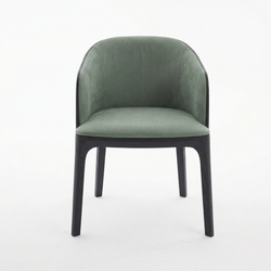 Дизайнерский стул MAKK с подлокотниками green