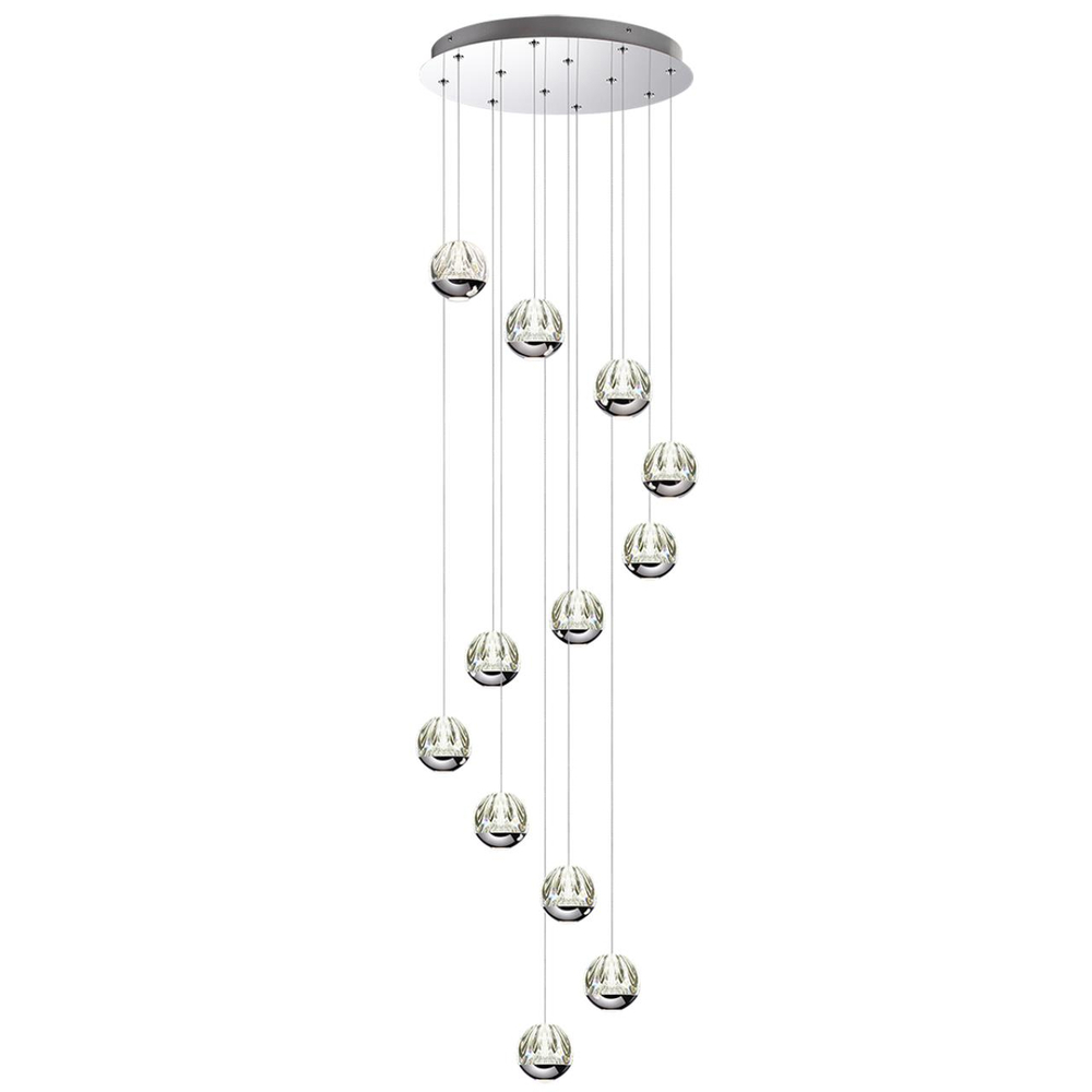 5100/60L ODL Люстра LED 12*5Вт 4000К 220В IP20 L-VISION