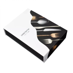 Набор столовых приборов 24 предмета на 6 персон Cristema Colombo золотой