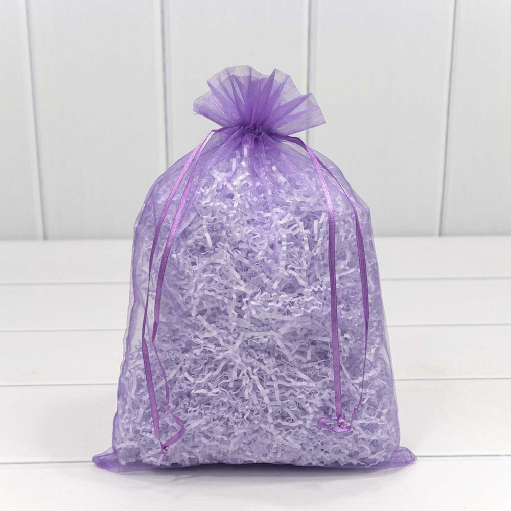 Мешочек 20х30см Органза (Сиреневый)