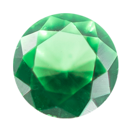 Фианит зеленый (Ø 1.25 мм)