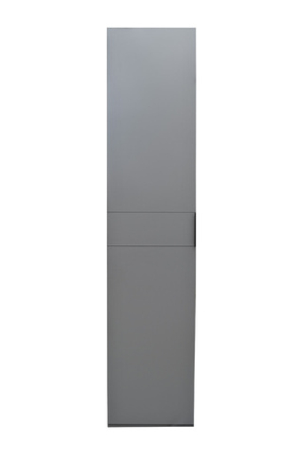 GD-10022-6 Шкаф Альто(Alto) пенал c вешалкой,цвет серый Кобальт, фасад глухой 50*57*228.5см