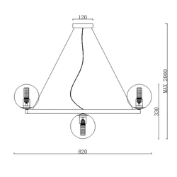 Подвесная Люстра Bubbles Bulbs By Ceci Thompson By Imperiumloft
