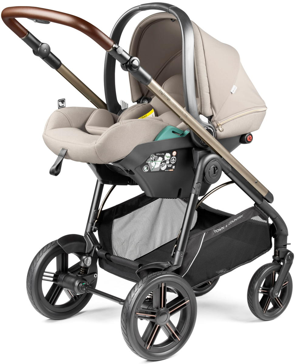Коляска Peg Perego Veloce TC New Belvedere Lounge 3 в 1 Astral