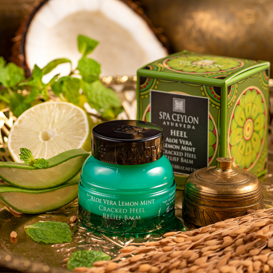 Бальзам от трещин на пятках "АЛОЭ ВЕРА, ЛИМОН И МЯТА" (25гр)