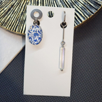 Подвеска сталь, основа с цапами для вставки 18×13мм