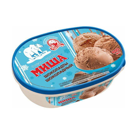 Мороженое Шин-Лайн Миша шоколадное 900 гр