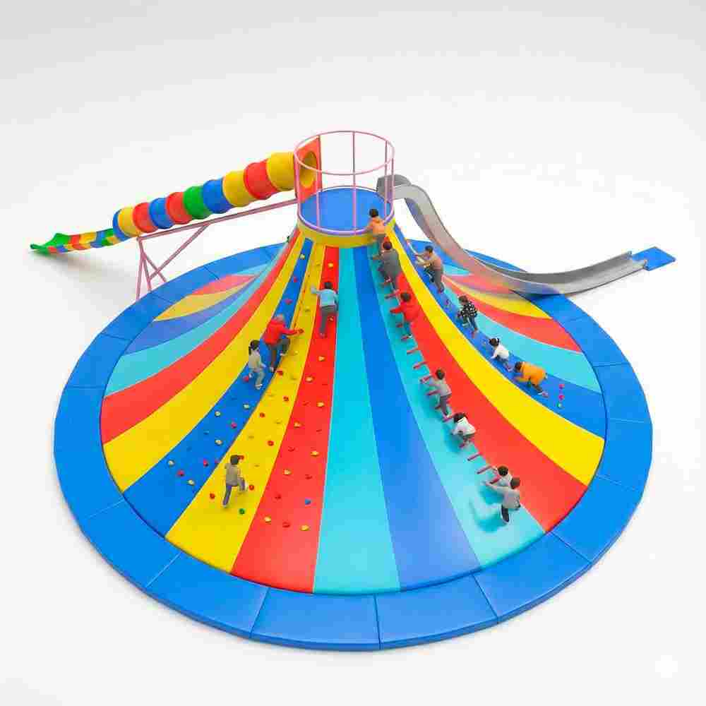 Горка скалодром «Макси» 15×15×5 м