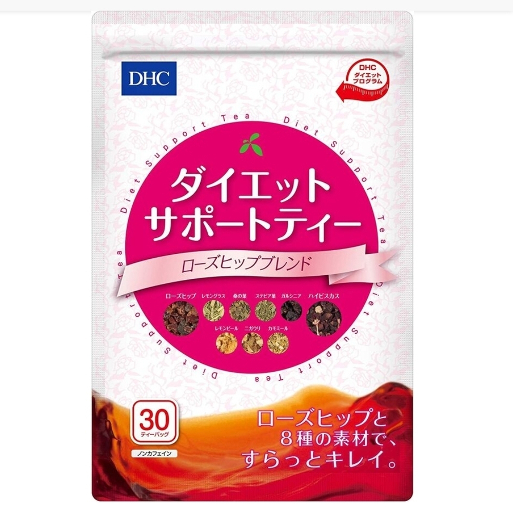 DHC Diet Tea - натуральный диетический чай с шиповником