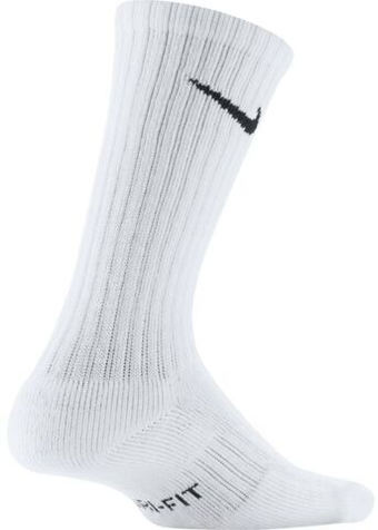 Теннисные носки Nike Performance Cushioned Crew 3P - white/black