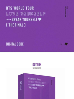 Альбом BTS - BTS WORLD TOUR LOVE YOURSELF : SPEAK YOURSELF THE FINAL DIGITAL CODE