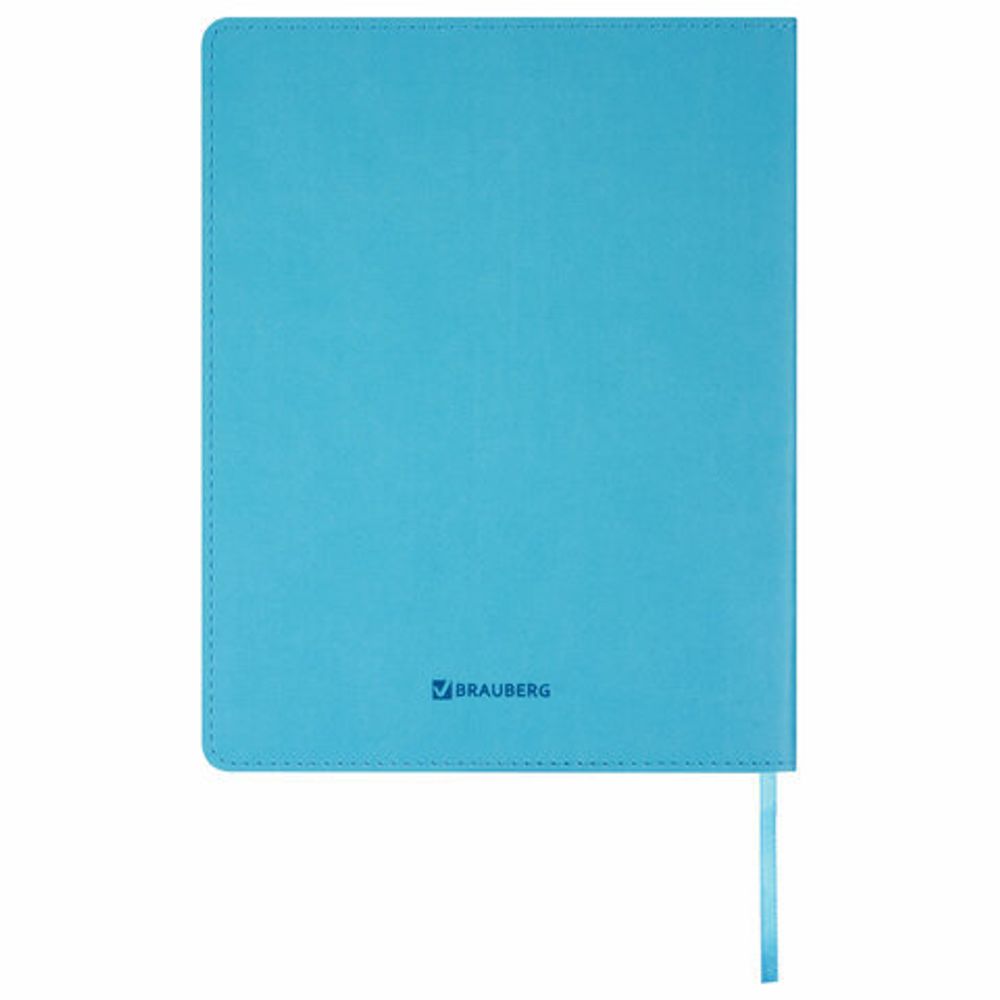 Дневник 1-11 класс 48 л., обложка кожзам (гибкая), термотиснение, BRAUBERG "LATTE", бирюзовый, 105437