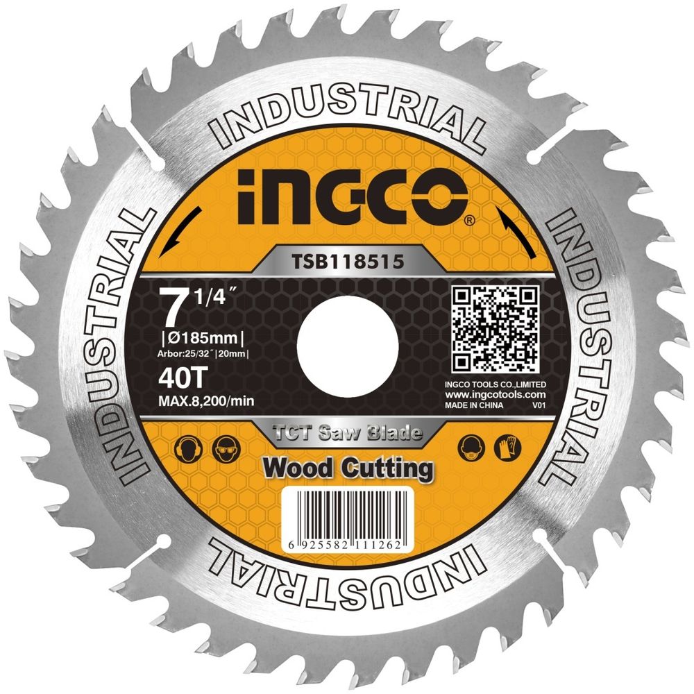 Пильный диск INGCO TSB118515 185x20 мм
