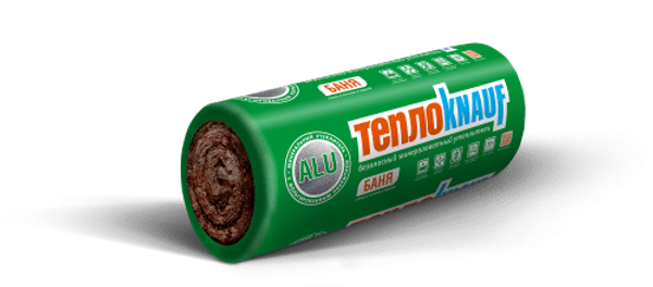 Минеральный утеплитель ТеплоКНАУФ Баня 12500x1200x50 15 м2